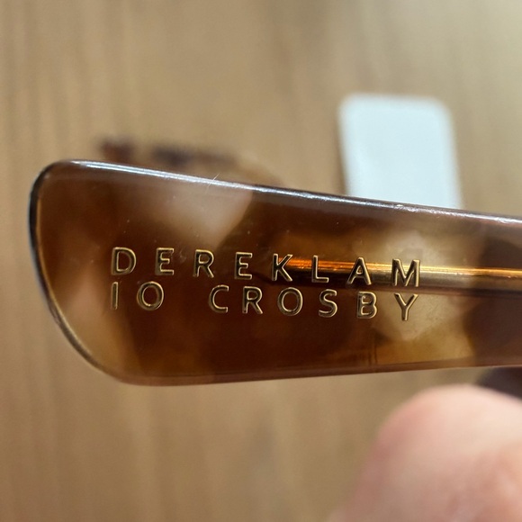 Derek Lam Millie Gold Frame Women\'s Gradient Brown Square Sunglasses main image 5
